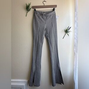 Urban Renewal Black and White Checkered Women's Pants